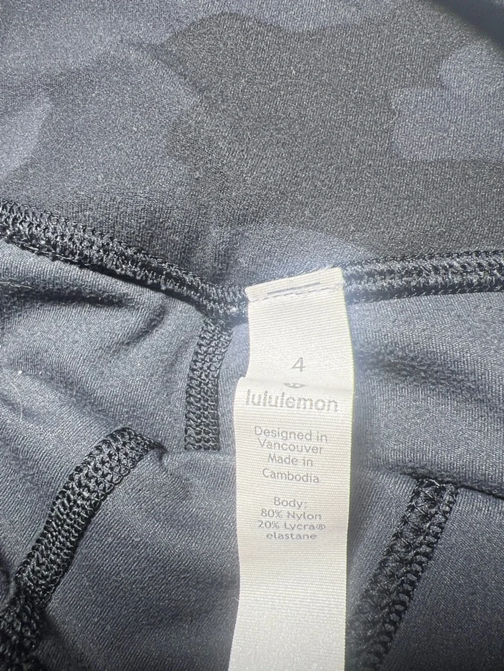 lululemon athletica Black Camo Joggers - Picture 4 of 5